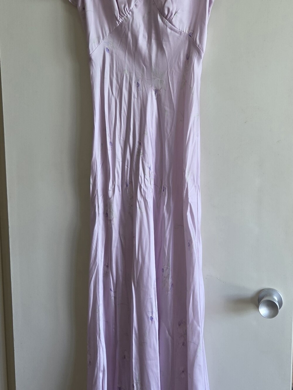 Selkie Valley Girl Flutter Sleeve Slip Dress - Picture 3 of 9